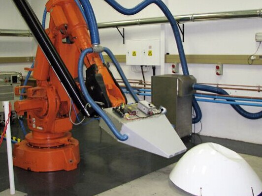 aircraft coating removal system